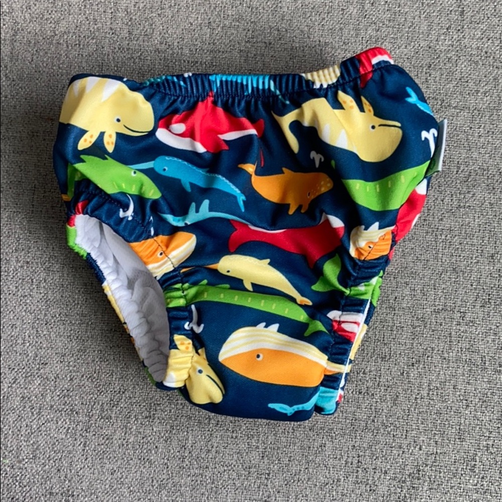 Worn once baby reusable washable swim diaper 6m